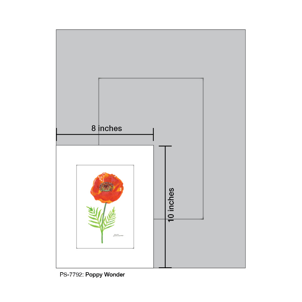 Poppy Wonder, Print (#7792A)