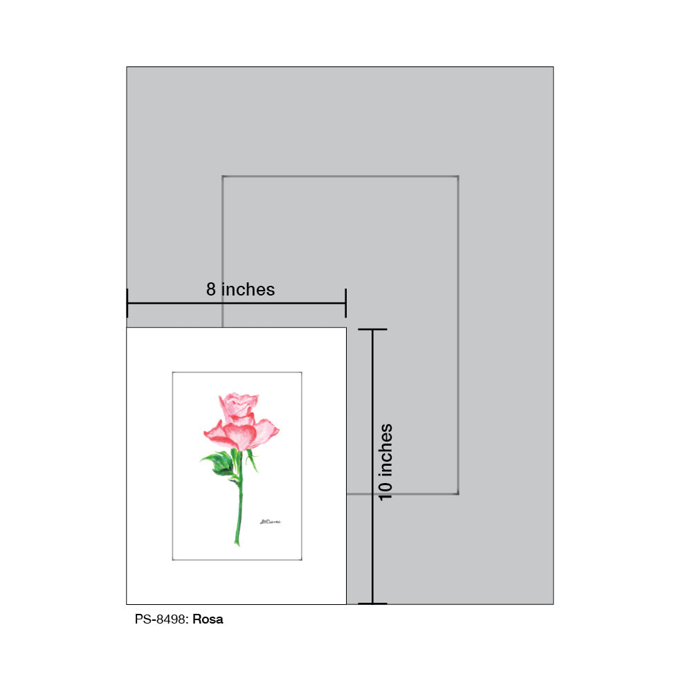 Rosa, Print (#8498B)