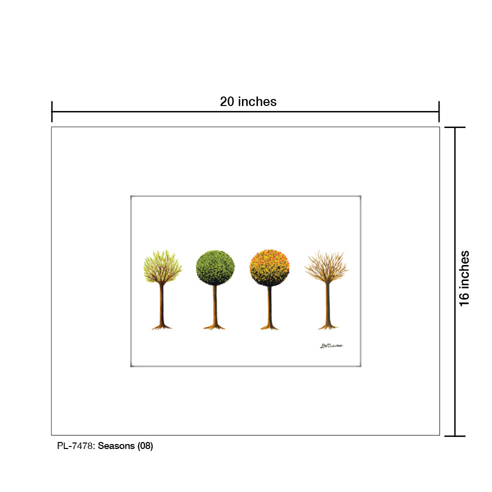 Seasons (08), Print (#7478B)