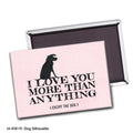 Dog Silhouette, Magnet (M-8361R)