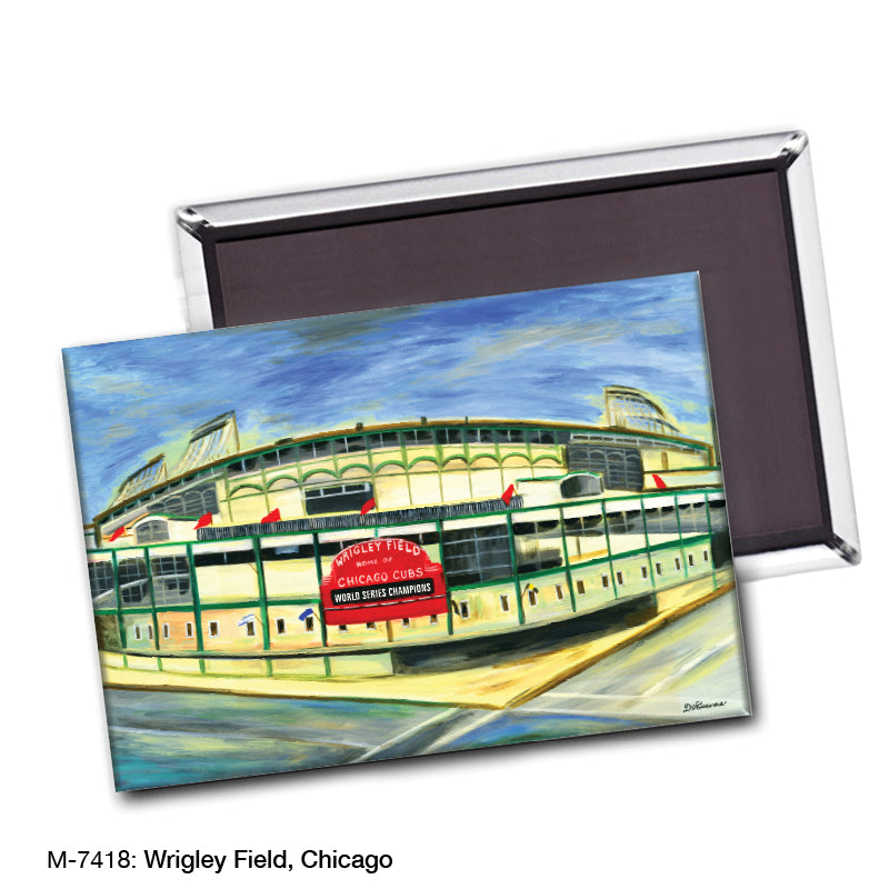 Wrigley Field, Chicago, Magnet (M-7418B)