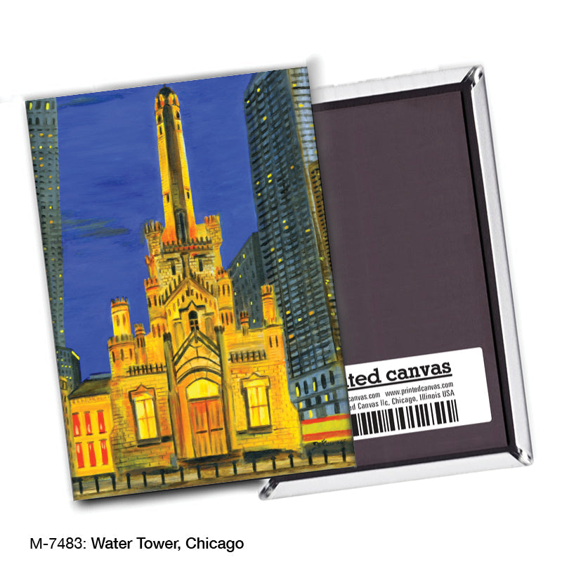 Water Tower, Chicago, Magnet (M-7483A)