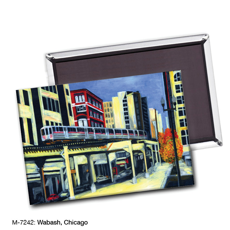 Wabash, Chicago, Magnet (M-7242A)