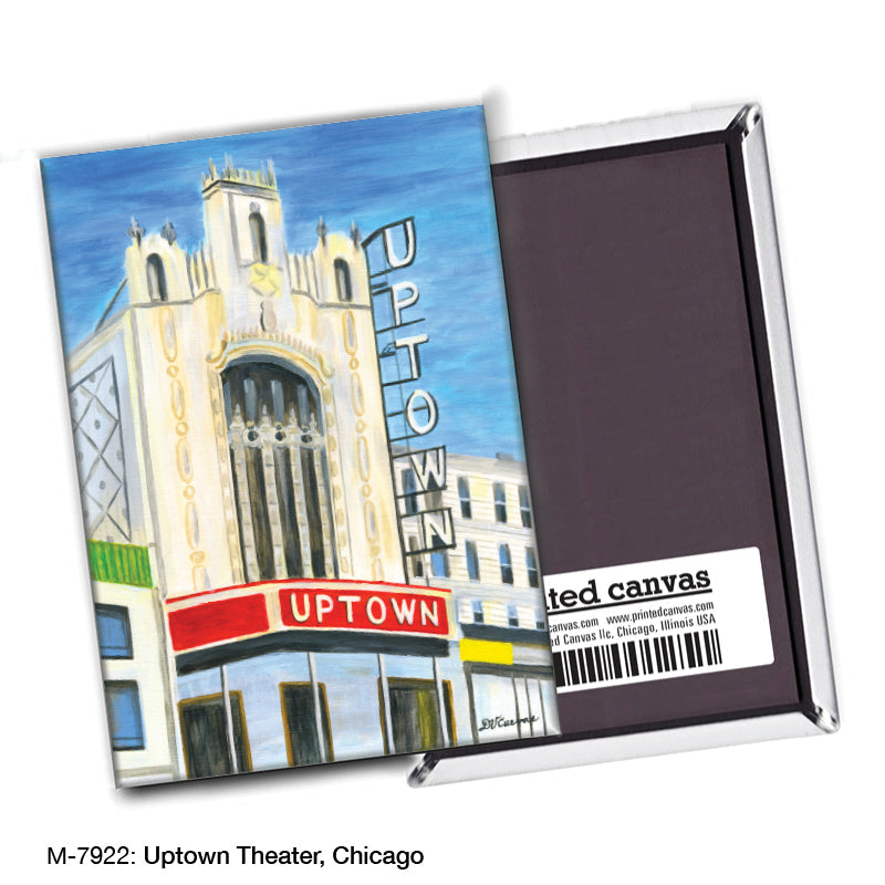 Uptown Theater, Chicago, Magnet (M-7922A)