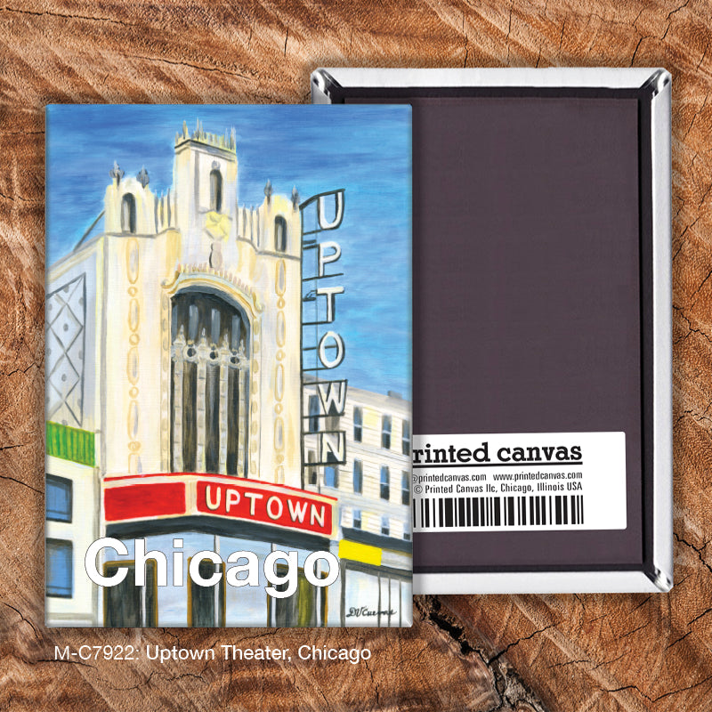 Uptown Theater, Chicago, Magnet (M-7922A)