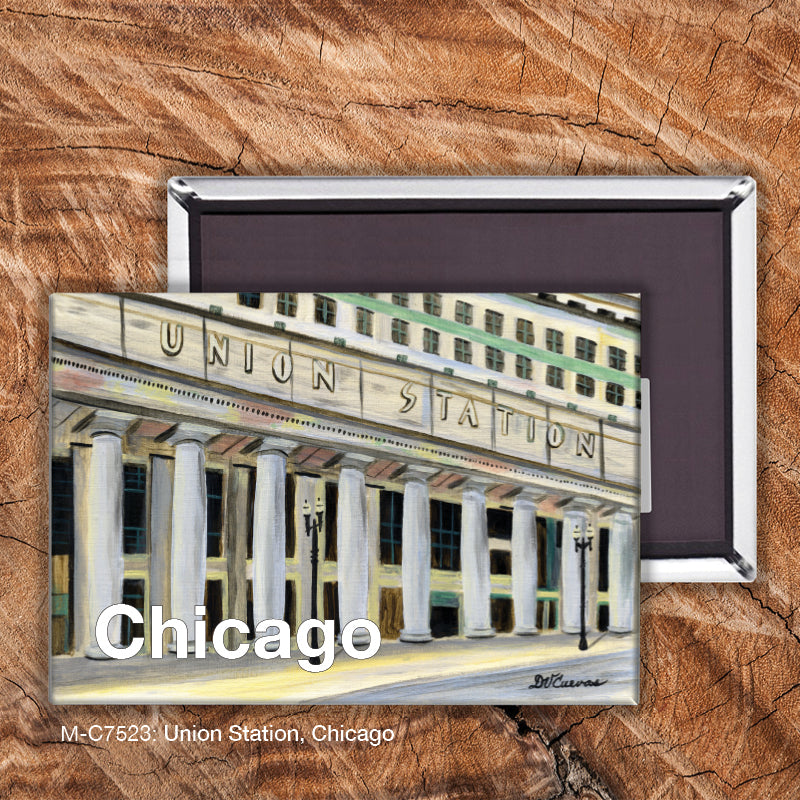 Union Station, Chicago, Magnet (M-7523A)