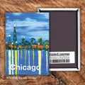 Chicago Pamela Skyline, Magnet (M-7864E)