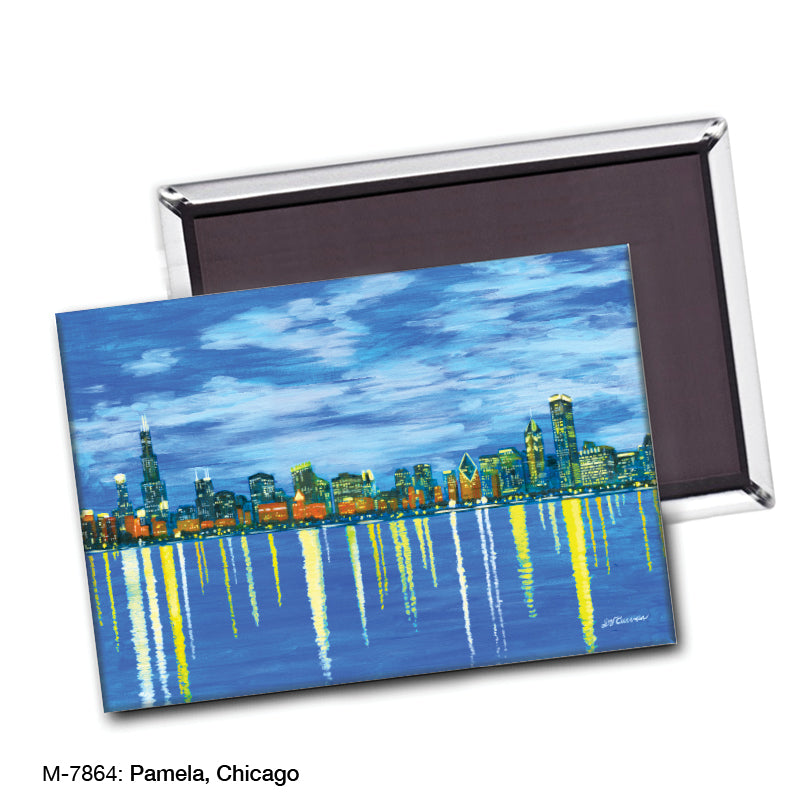 Chicago Pamela Skyline, Magnet (M-7864A)