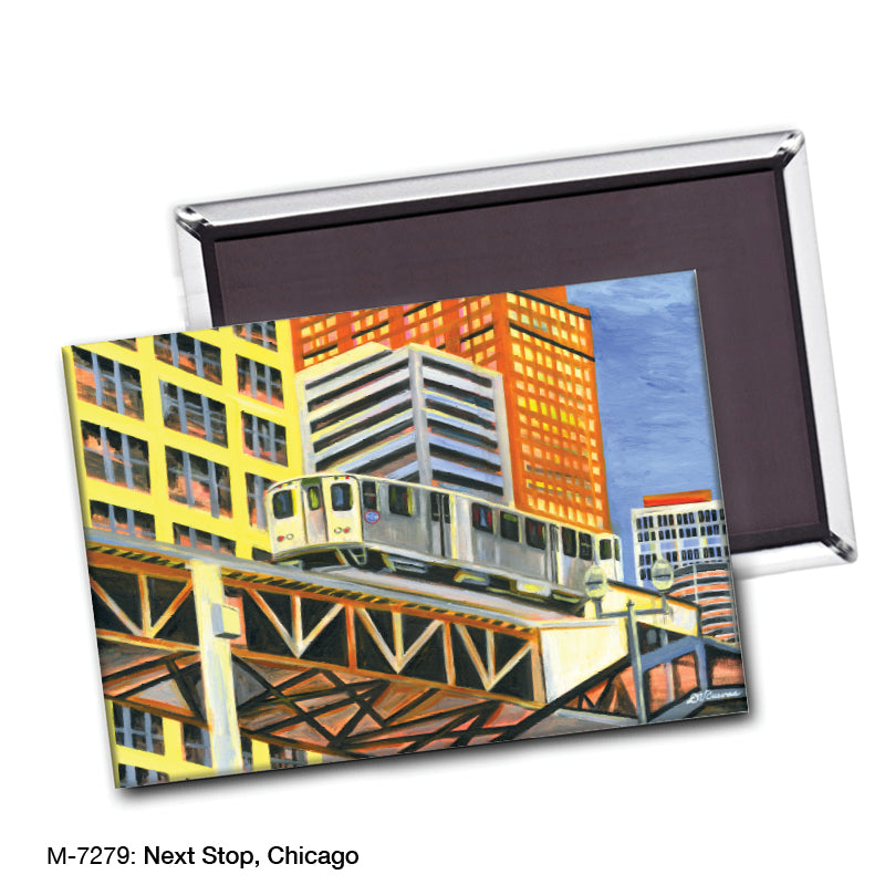 Next Stop, Chicago, Magnet (M-7279B)