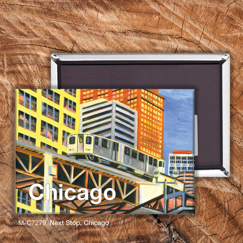 Next Stop, Chicago, Magnet (M-7279B)