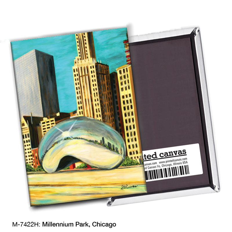 Millennium Park, Chicago, Magnet (M-7422H)