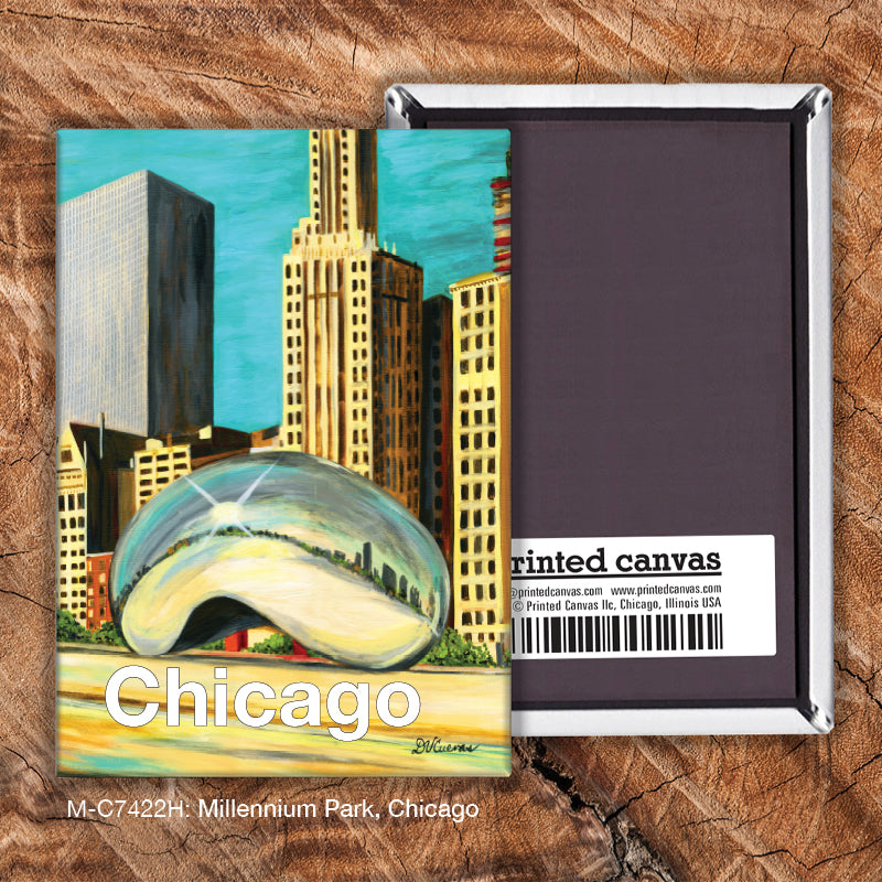 Millennium Park, Chicago, Magnet (M-7422H)