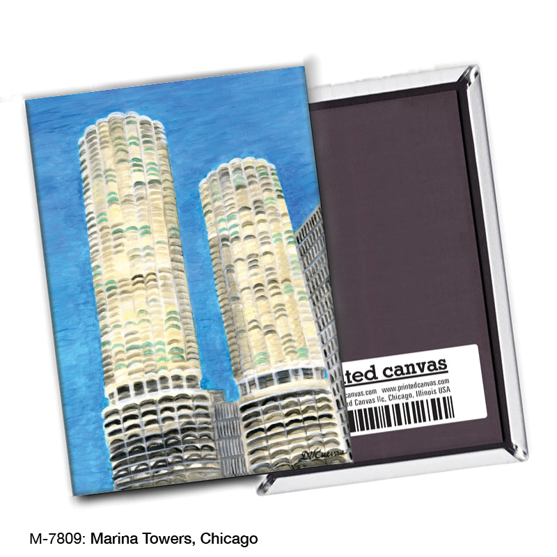 Marina Towers, Chicago, Magnet (M-7809A)