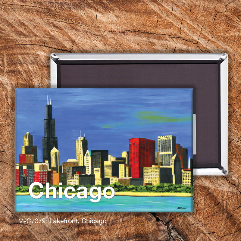 Lakefront, Chicago, Magnet (M-7379A)