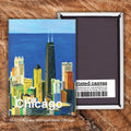 Lake Michigan View, Chicago, Magnet (M-7838A)