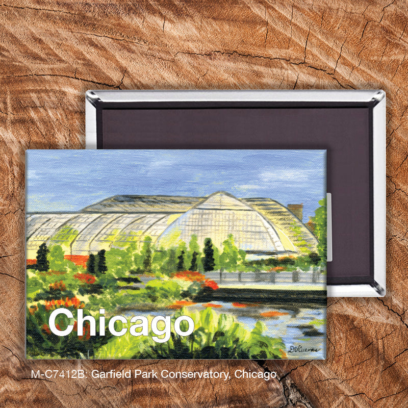 Garfield Park Conservatory, Chicago, Magnet (M-7412B)