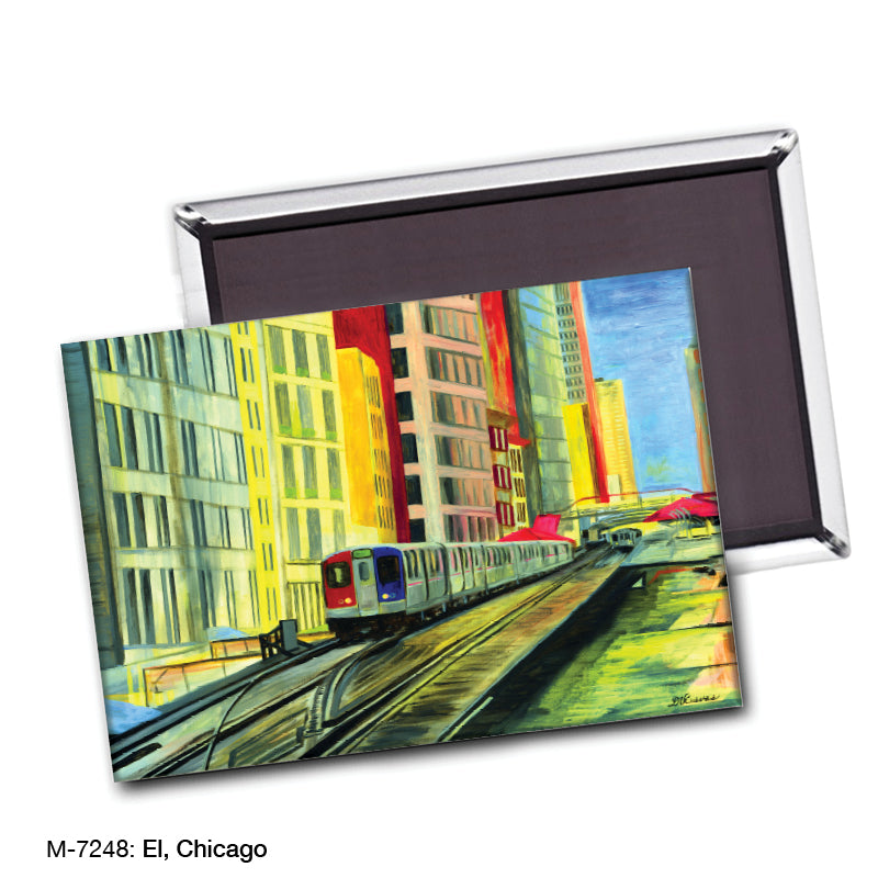 El, Chicago, Magnet (M-7248A)
