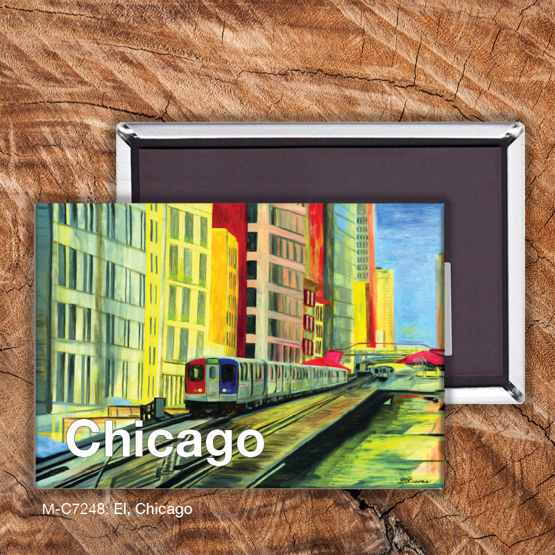 El, Chicago, Magnet (M-7248A)