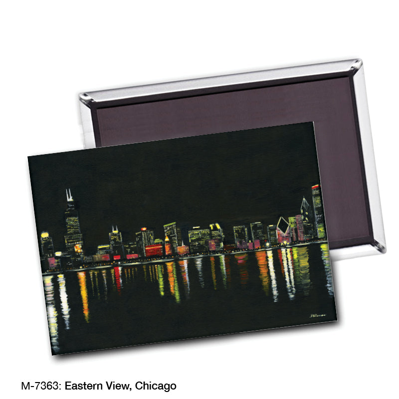 Eastern View, Chicago, Magnet (M-7363A)