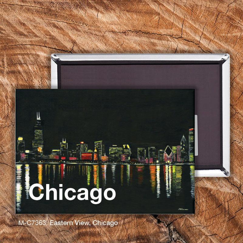 Eastern View, Chicago, Magnet (M-7363A)
