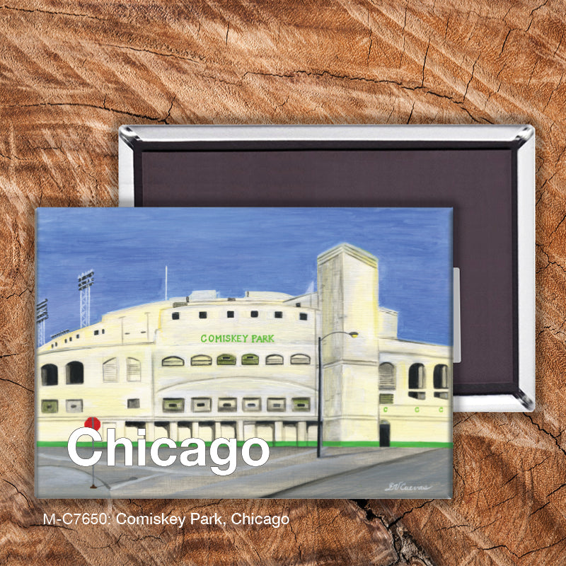 Comiskey Park, Chicago, Magnet (M-7650A)