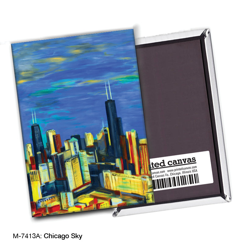 Chicago Sky, Magnet (M-7413A)