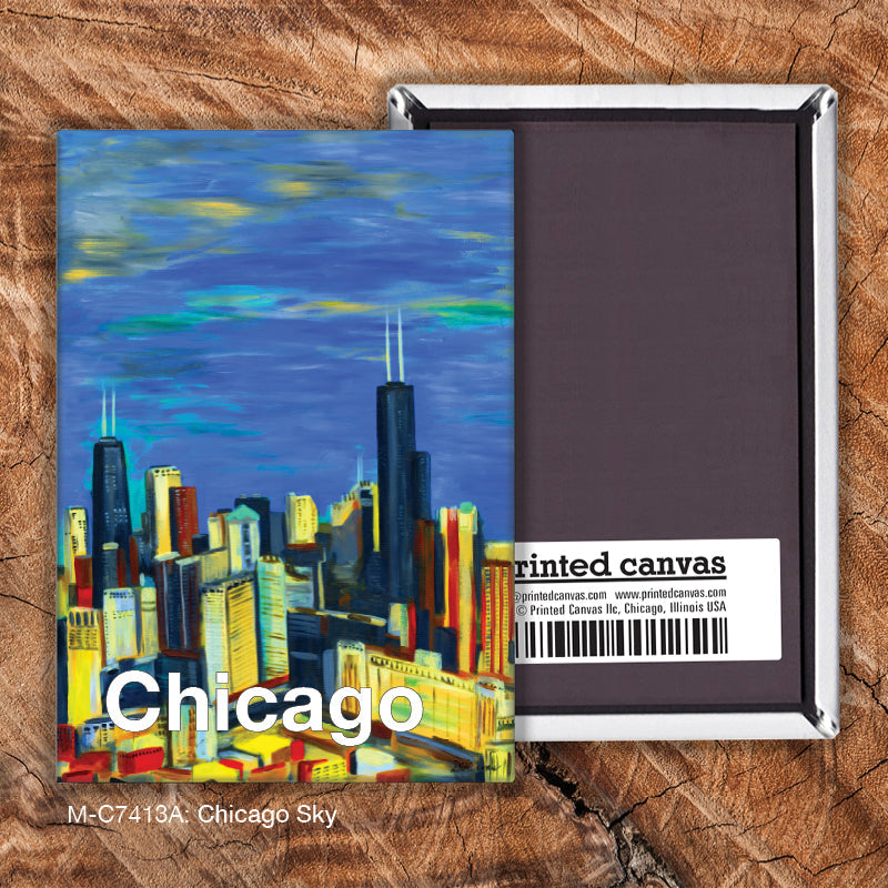 Chicago Sky, Magnet (M-7413A)