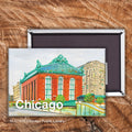 Chicago Public Library, Magnet (M-7833A)