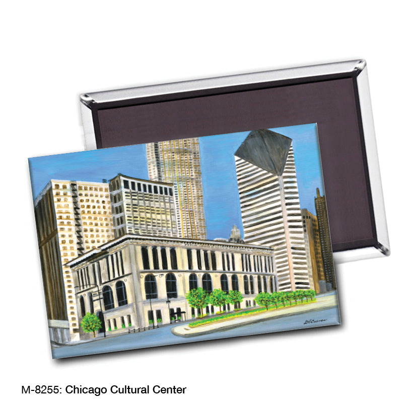 Chicago Cultural Center, Magnet (M-8255B)