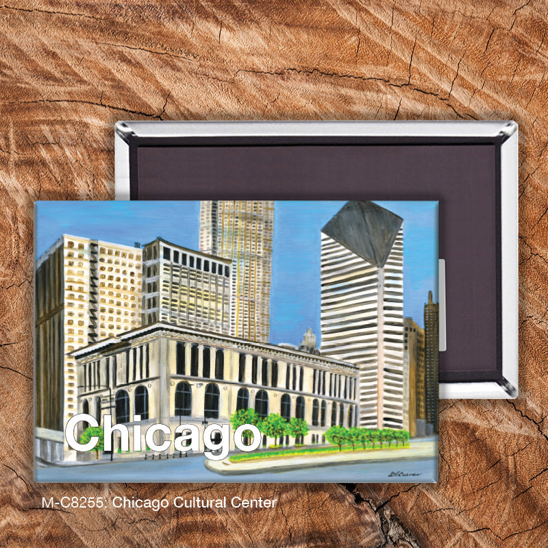 Chicago Cultural Center, Magnet (M-8255B)
