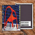 Calder Flamingo Sculpture, Chicago, Magnet (M-7524A)