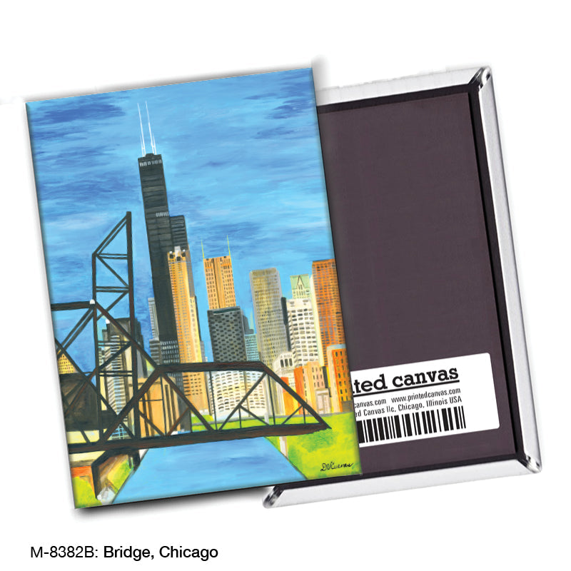 Bridge, Chicago, Magnet (M-8382B)
