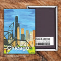Bridge, Chicago, Magnet (M-8382B)
