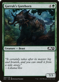 Garruk's Gorehorn (M21-184) - Core Set 2021 Foil
