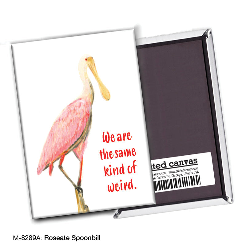 Roseate Spoonbill, Magnet (M-8289A)