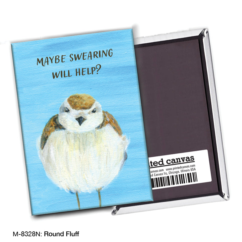 Round Fluff, Magnet (M-8328N)