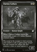 Clarion Cathars (DBL-014) - Innistrad: Double Feature Foil