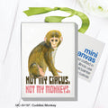 Cuddles Monkey, Mini Canvas (MC-8416F)
