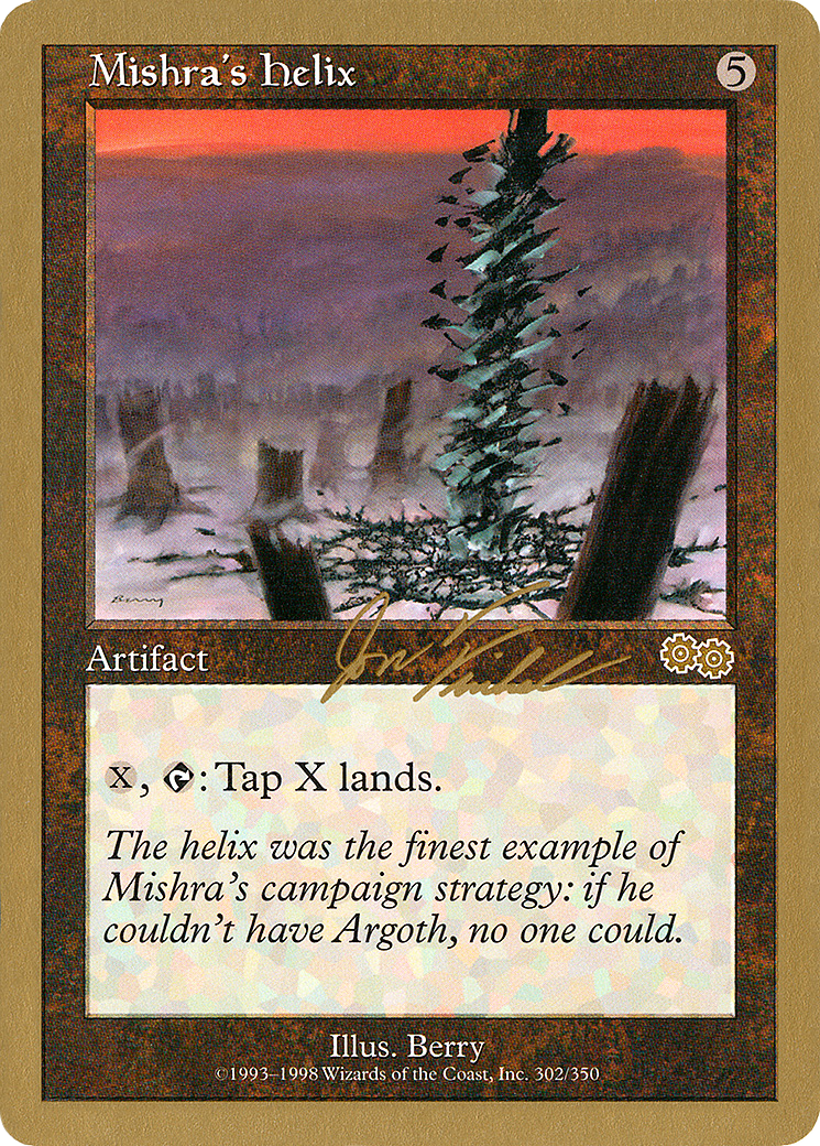Mishra's Helix (WCD-JF302) - World Championship Decks 2000