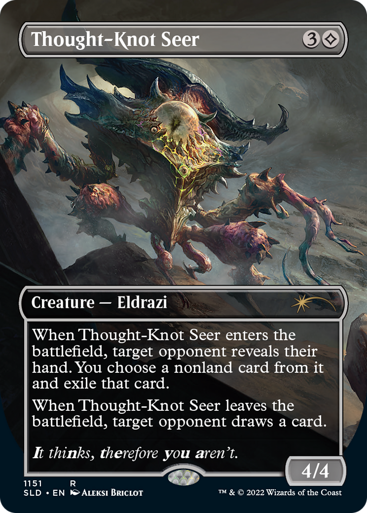 Thought-Knot Seer (SLD-1151) - Secret Lair Drop (Borderless)