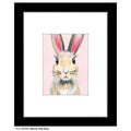 Bunny Pink Ears, Print (#8046B)
