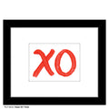 Heart XO Thick, Print (#8235A)