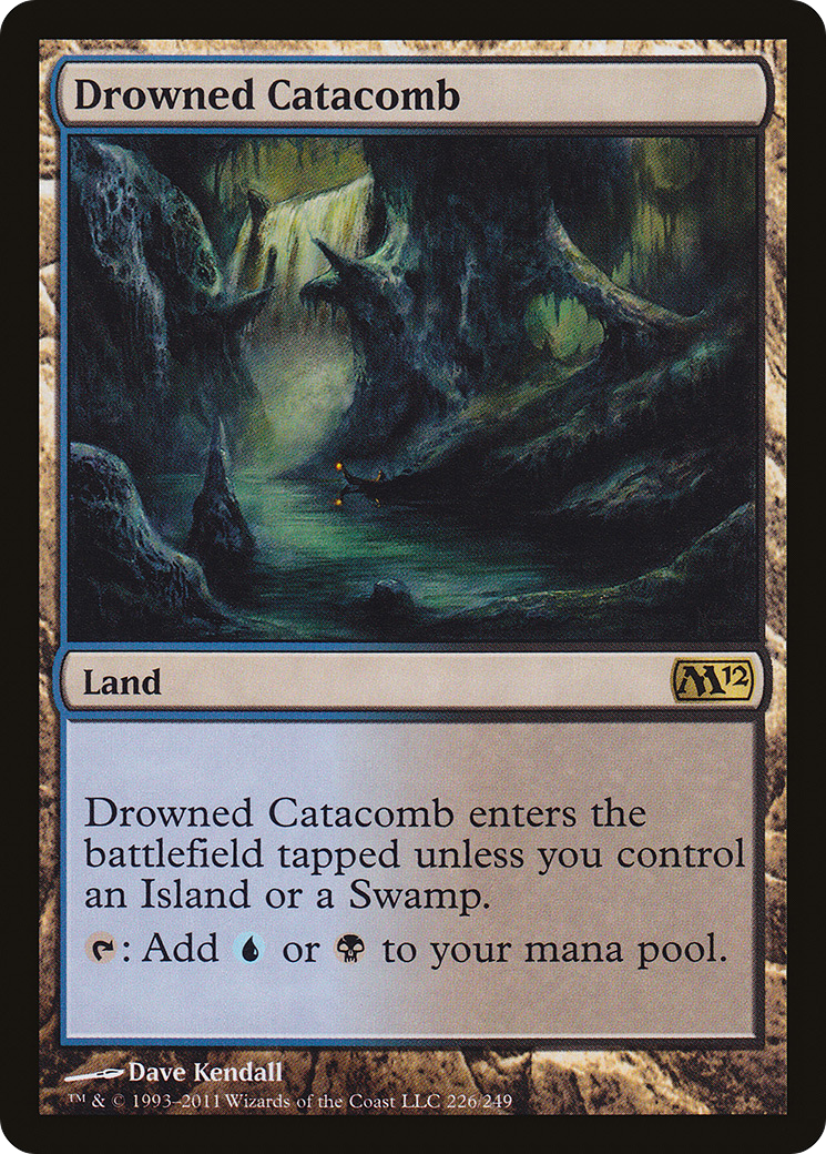 Drowned Catacomb (M12-226) - Magic 2012 Foil