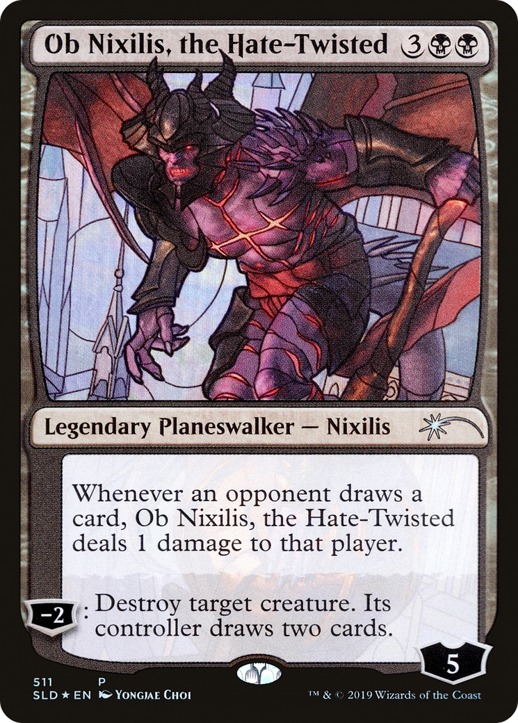 Ob Nixilis, the Hate-Twisted (SLD-511) - Secret Lair Drop Foil