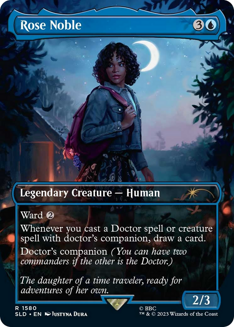 Rose Noble (SLD-1580) - Secret Lair Drop (Borderless) Foil
