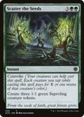 Scatter the Seeds (SCD-209) - Starter Commander Decks