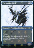 Thrummingbird (ONE-432) - Phyrexia: All Will Be One: (Showcase) Foil