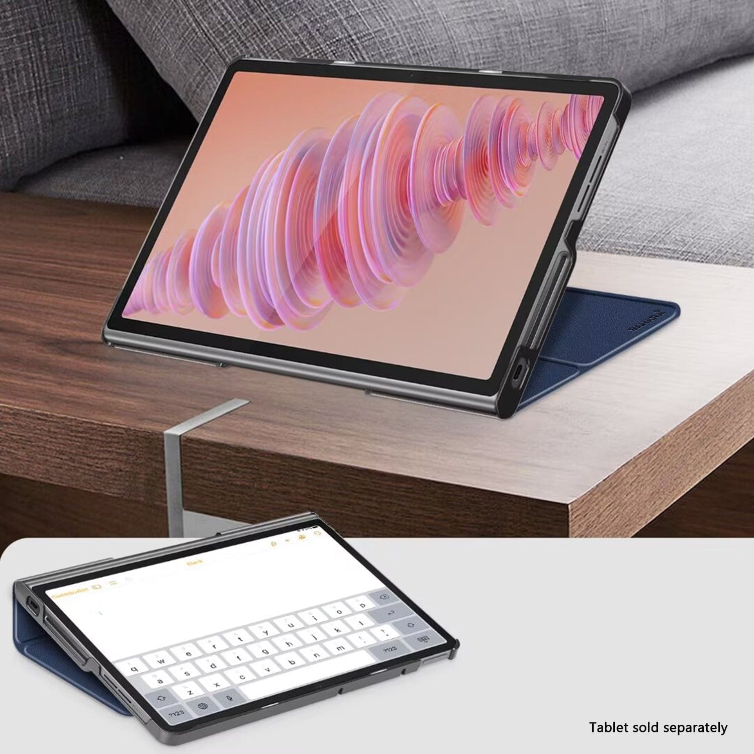 Lenovo Tab Plus 11.5 Case - Folio, Vegan Leather | Venture Series