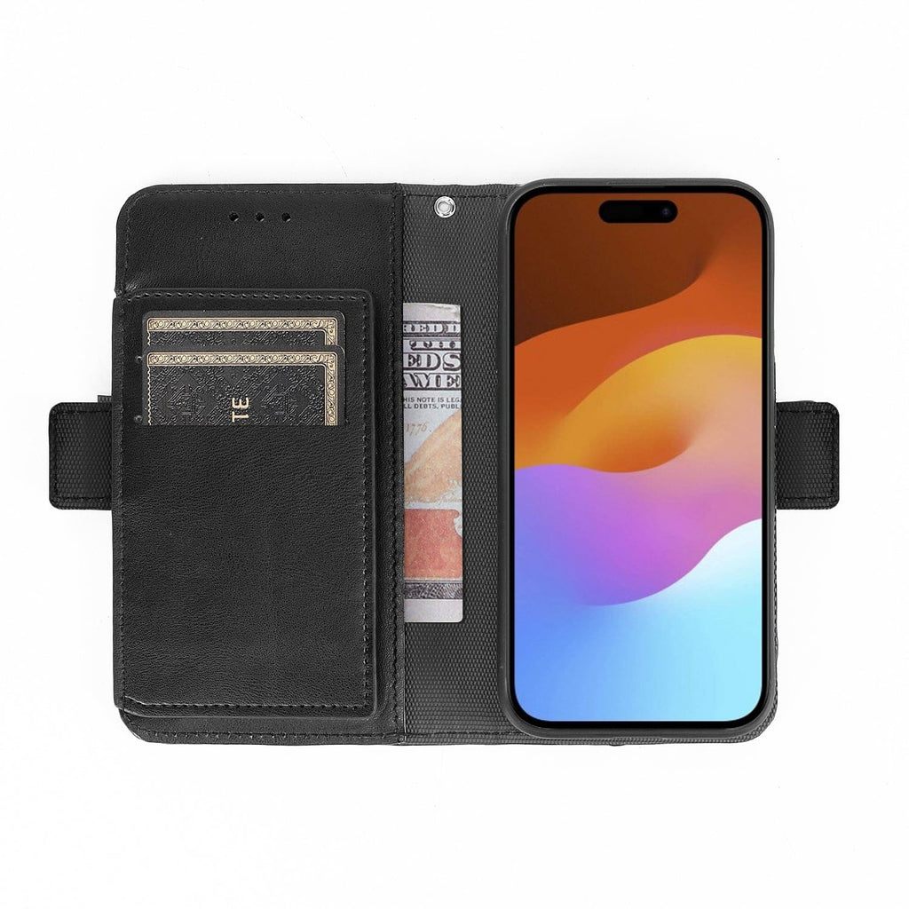 iPhone 15 Leather Wallet Case with MagSafe - Card Holder | Indy Series