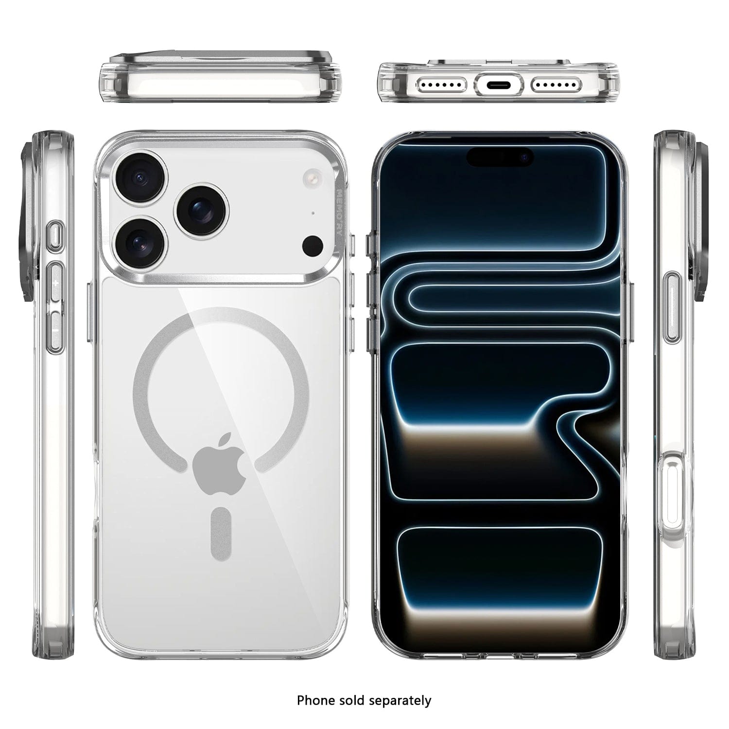 iPhone 17 Pro Clear Case - Kickstand MagSafe | Venture Series